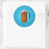 Beerglas Ronde Sticker (Tas)