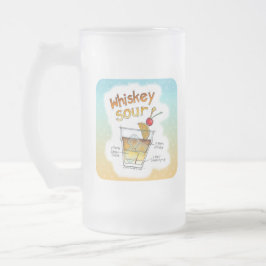 BEERGLAZEN STEINEN, MOKKEN - WHISKEY SOUR RECEPT K