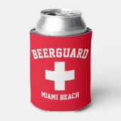 Beerguard Lifeguard Personaliseer Koelbox Blikjeskoeler (Blikje Voorkant)