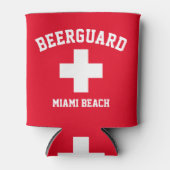 Beerguard Lifeguard Personaliseer Koelbox Blikjeskoeler (Voorkant)