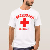 Beerguard Lifeguard Personaliseert T-Shirt (Voorkant)