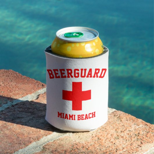 Beerguard Lifeguard personaliseren Blikjeskoeler (Insitu Zwembad)