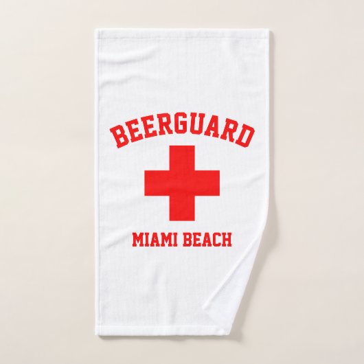 Beerguard Lifeguard personaliseren Handdoek (Handdoek)