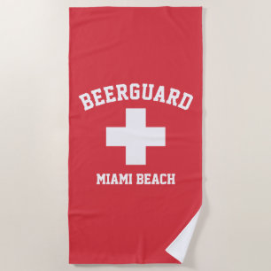Beerguard Lifeguard personaliseren Strandlaken