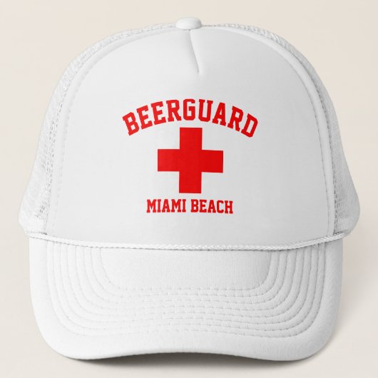 Beerguard Lifeguard personaliseren Trucker Pet (Voorkant)