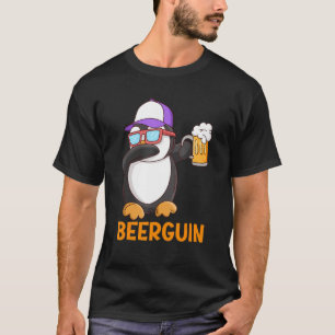 Beerguin Beer Penguin Party Festival Beer T-shirt