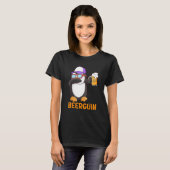 Beerguin Beer Penguin Party Festival Beer T-shirt (Voorkant volledig)