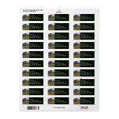 Beerhoedberg en gletsjerrivier etiket (Full Sheet)