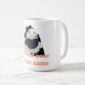 Beerhug Liefde (Aanpasbaar) Koffiemok (Voorkant rechts)