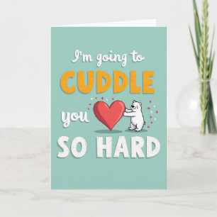 Beerhug Liefde Zo Hard Kaart