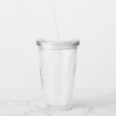 Beerige Verjaardag Acryl Drinkbeker (Links)