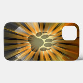 Beerklauw Beer trots Vlag Stralen Case-Mate iPhone Case (Achterkant (horizontaal))