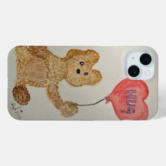 Beerknuffel Case-Mate iPhone Case (Achterkant (horizontaal))