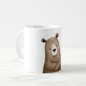 Beerknuffeldier Koffiemok (Voorkant links)