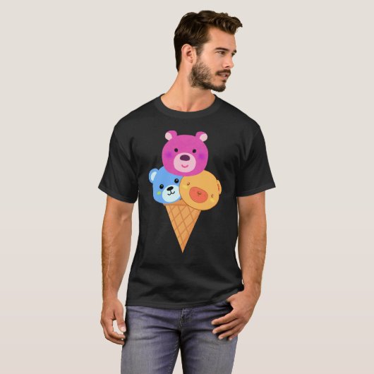 Beerlepel Ijsje T-shirt (Voorkant volledig)