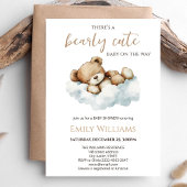Beerlijk Knut Baby Shower Uitnodiging | Neutrale T