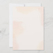 Beerlijk Wachten Baby Shower Uitnodiging (Achterkant)