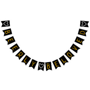 Beerly Beloved Co-Ed Wedding Vrijgezellenfeest Vlaggetjes