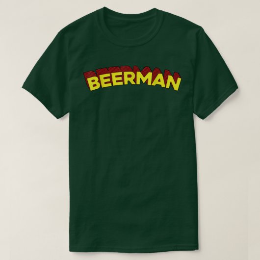 Beerman Beer T-shirt (Design voorkant)