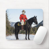 Beermonster RCMP Korporaal Te Paard Muismat (Met muis)