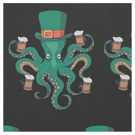 BeerOctopus Stof (Close Up)