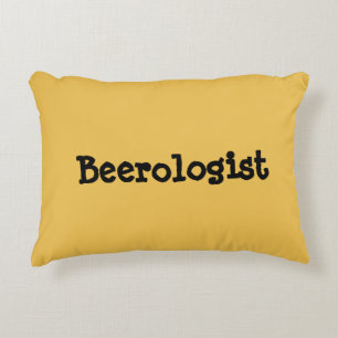 Beeroloog Quote Accent Pillow Decoratief Kussen