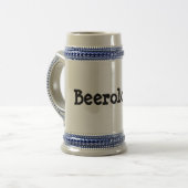 Beeroloog Quote Stein Bierpul (Voorkant links)