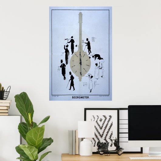 Beerometer Poster (Thuiskantoor)