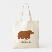 Beerontwerp Tote Bag (Achterkant)