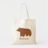 Beerontwerp Tote Bag (Voorkant)