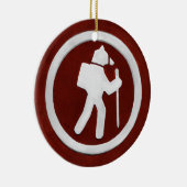 Beerpad merktekens keramisch ornament (Rechts)