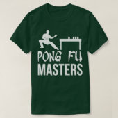 Beerpong Team Clothing Pong Fu Masters T T-shirt (Design voorkant)