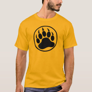 Beerpoot Aan De Voorzijde Woof Aan De Achterzijde T-shirt