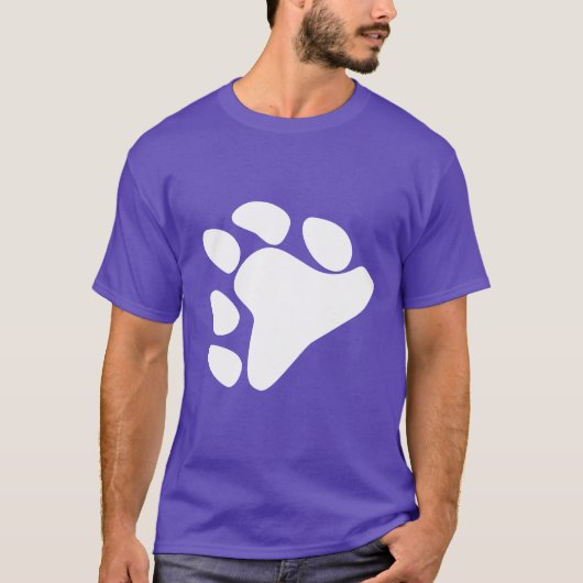 BEERPOOTSYMBOOL WIT T-SHIRT (Voorkant)