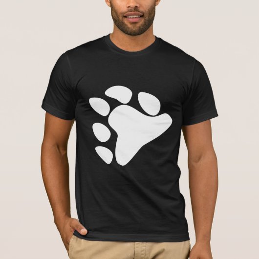 BEERPOOTSYMBOOL WIT T-SHIRT (Voorkant)