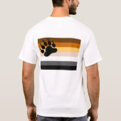 BEERPRIDE OP DE ACHTERPOOT VOOR - T-SHIRT (Achterkant)