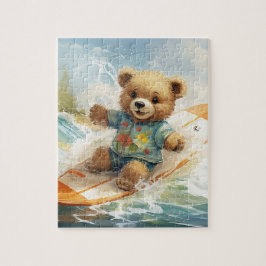 Beer's Day surfen op het strand Legpuzzel