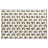 BEERS | Drie biertjes juichen | Leuke Cartoon Stof (Fat Quarter)