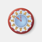 BEERS O'-klok Magneet (Voorkant)