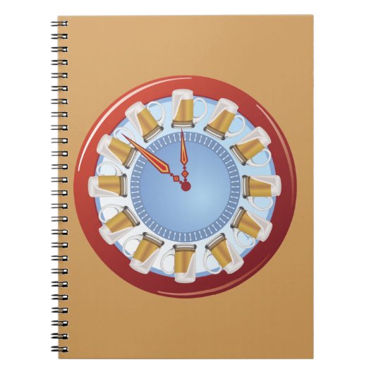 BEERS O'-klok Notitieboek (Voorkant)
