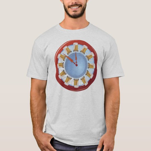 BEERS O'-klok T-shirt (Voorkant)