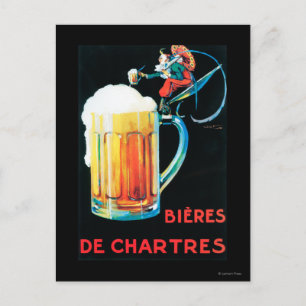 Beers van Chartres Promotional Poster Briefkaart