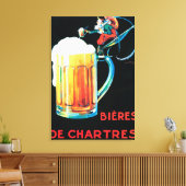 Beers van Chartres Promotional Poster Canvas Afdruk (Insitu (Woonkamer))