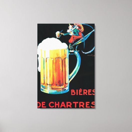 Beers van Chartres Promotional Poster Canvas Afdruk (Voorkant)