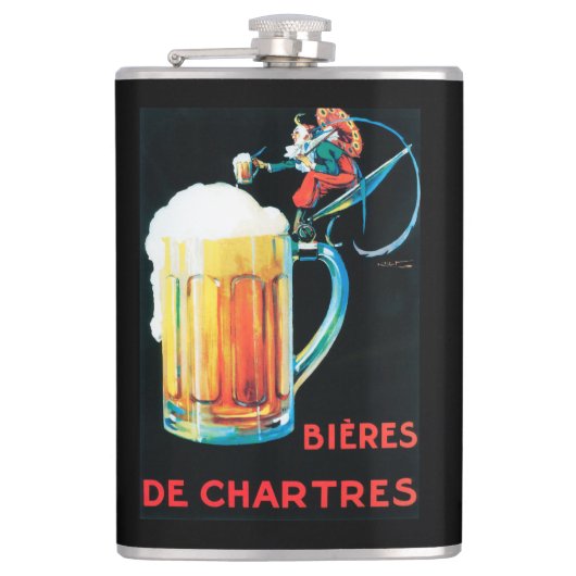 Beers van Chartres Promotional Poster Heupfles (Voorkant)