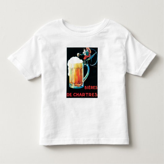 Beers van Chartres Promotional Poster Kinder Shirts (Voorkant)