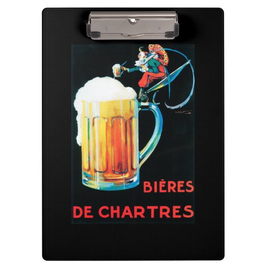 Beers van Chartres Promotional Poster Klembord (Voorkant)