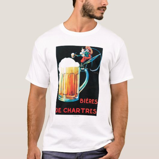 Beers van Chartres Promotional Poster T-shirt (Voorkant)