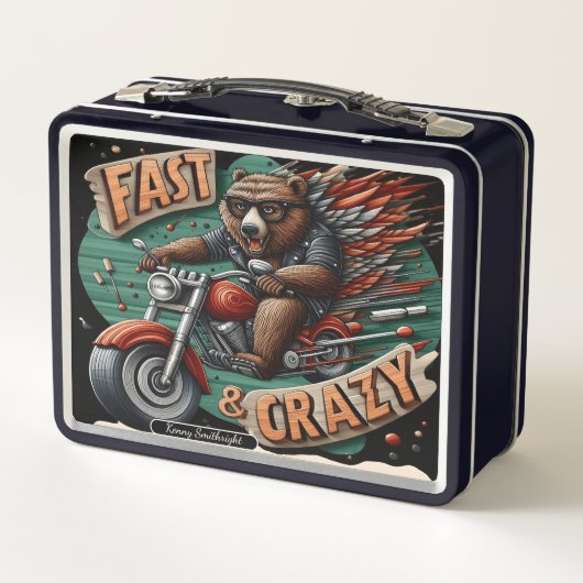 Beer's wilde motorrit (Achterkant)