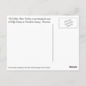 Beersheba Springs Postcard Briefkaart (Achterkant)